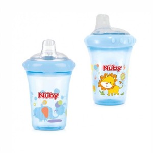 Copo Com Bico De Silicone 207ml Rosa