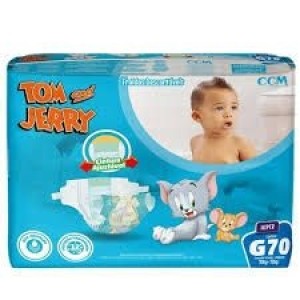 Fralda Tom E Jerry Hiper G Com 70