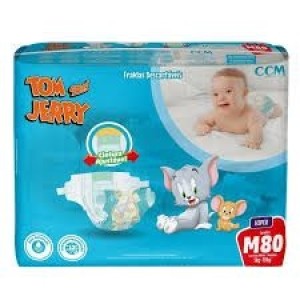 
Fralda Tom E Jerry Hiper M Com 80