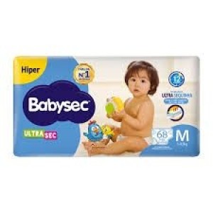 Fralda Babysec Hiper M Com 68