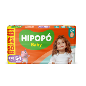 Fralda Hipopó Hiper XXG com 52